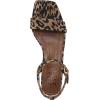 imageNaturalizer Womens Hana Heeled SandalDark Brown Leopard Suede