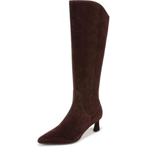 imageNaturalizer Womens Deesha Wide Calf Knee High BootMahogany Brown Suede Wide Calf