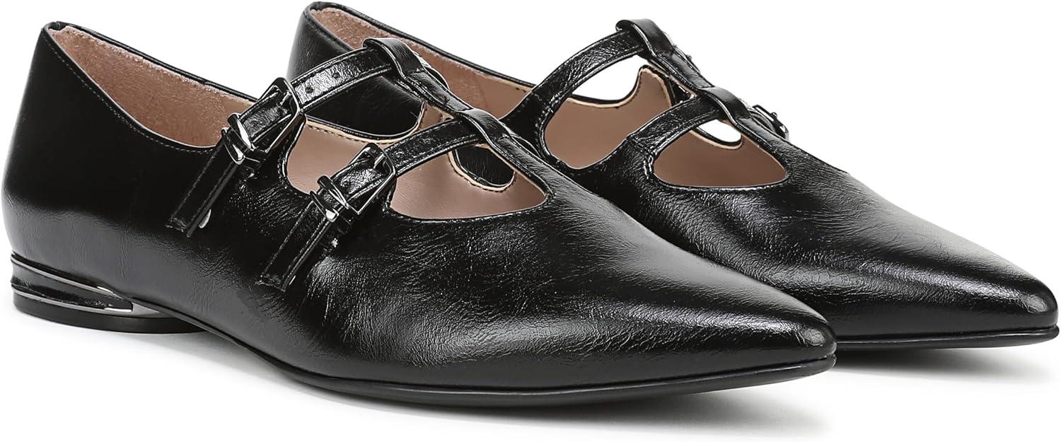 imageNaturalizer Womens Brigitte Mary Jane FlatBlack