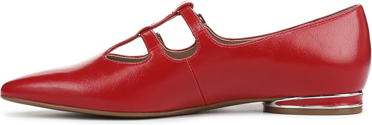 imageNaturalizer Womens Brigitte Mary Jane FlatCrimson Red