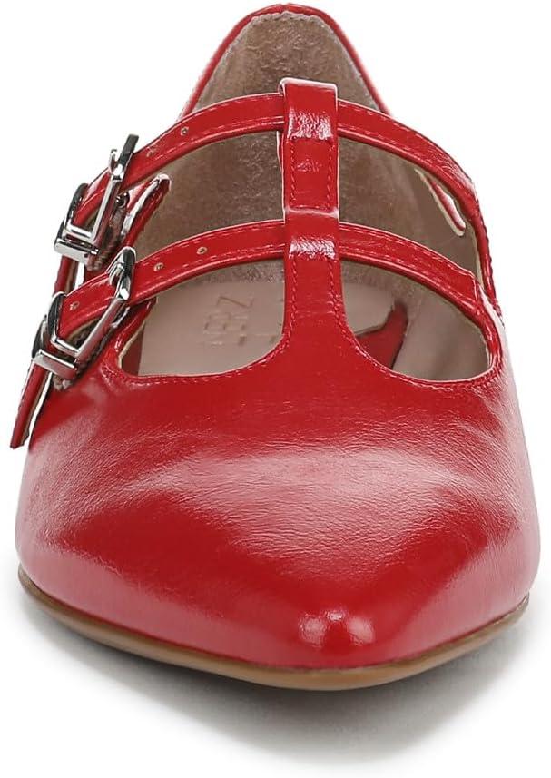 imageNaturalizer Womens Brigitte Mary Jane FlatCrimson Red