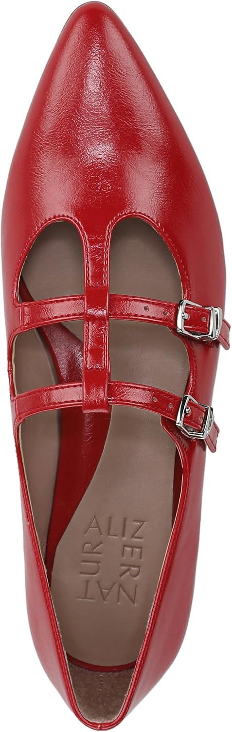 imageNaturalizer Womens Brigitte Mary Jane FlatCrimson Red