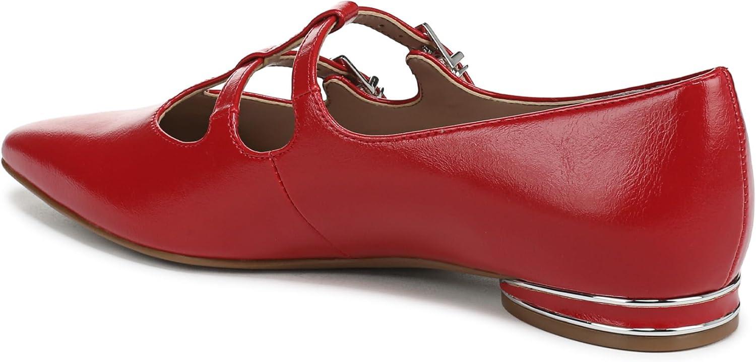 imageNaturalizer Womens Brigitte Mary Jane FlatCrimson Red