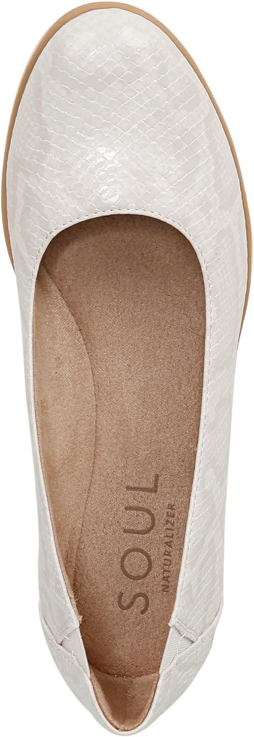 imageNaturalizer Womens Idea Slip on Ballet FlatBeige Snake