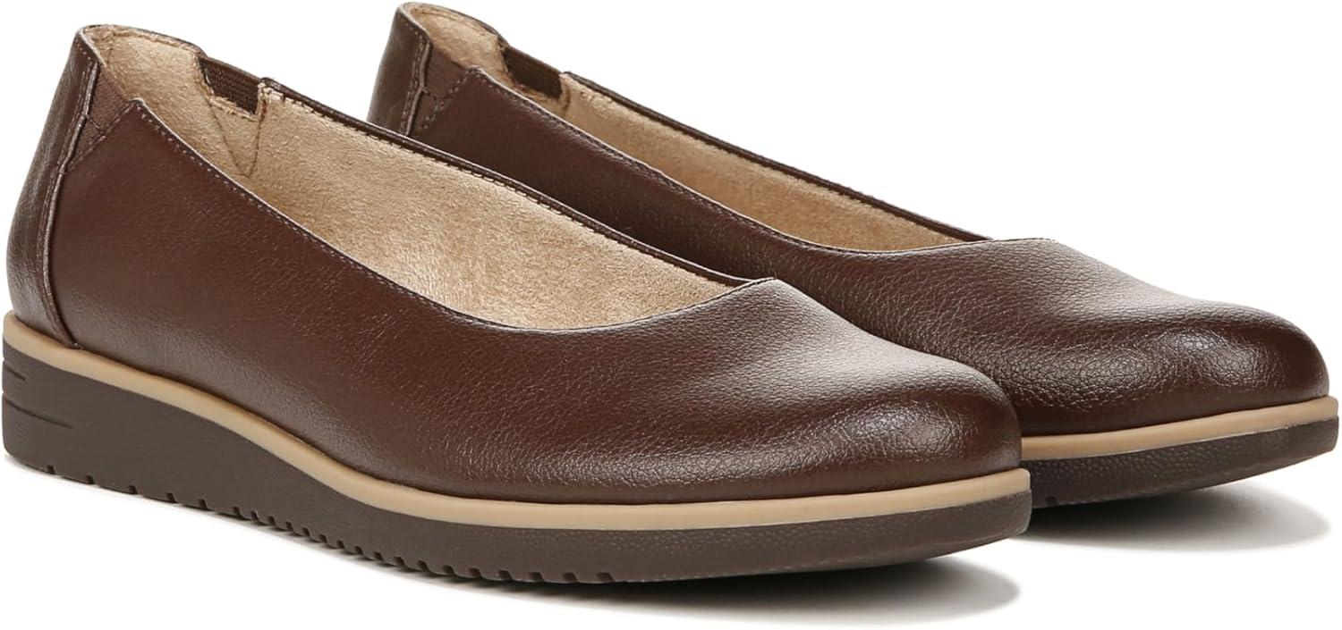 imageNaturalizer Womens Idea Slip on Ballet FlatCoffee Brown