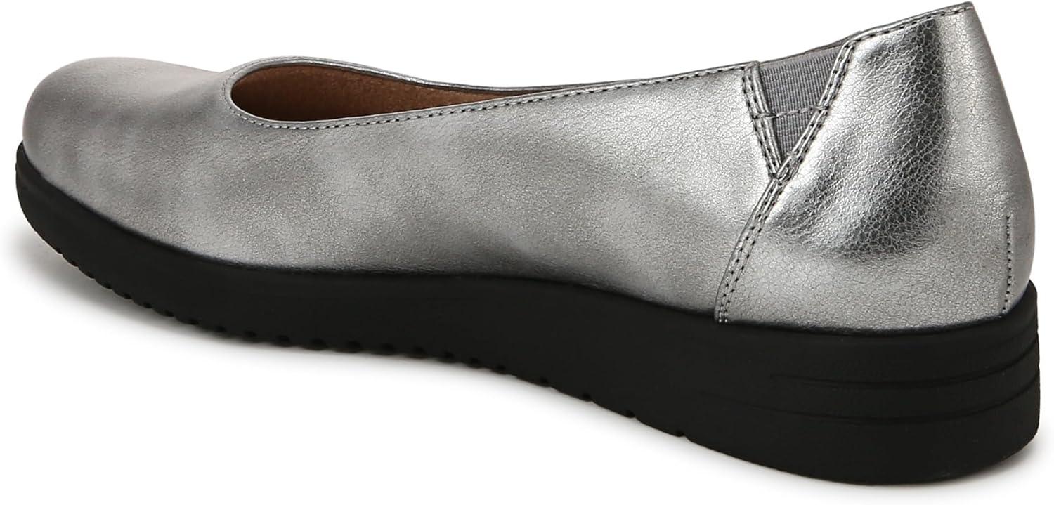 imageNaturalizer Womens Idea Slip on Ballet FlatPewter Metallic