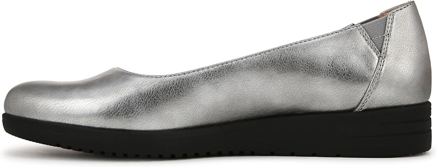 imageNaturalizer Womens Idea Slip on Ballet FlatPewter Metallic
