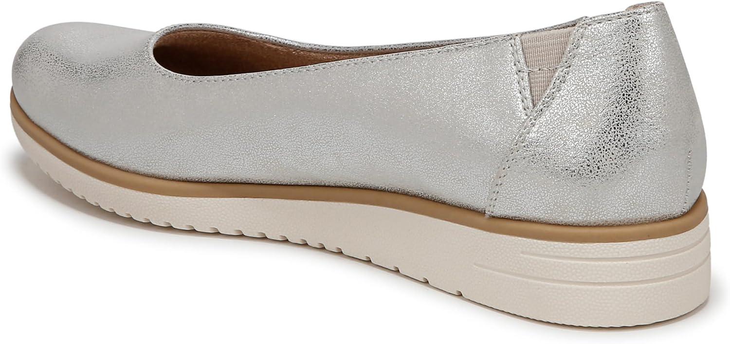 imageNaturalizer Womens Idea Slip on Ballet FlatSilver Metallic