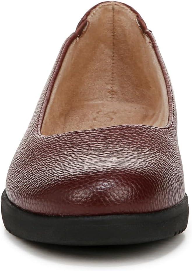 imageNaturalizer Womens Idea Slip on Ballet FlatWine Dark Red