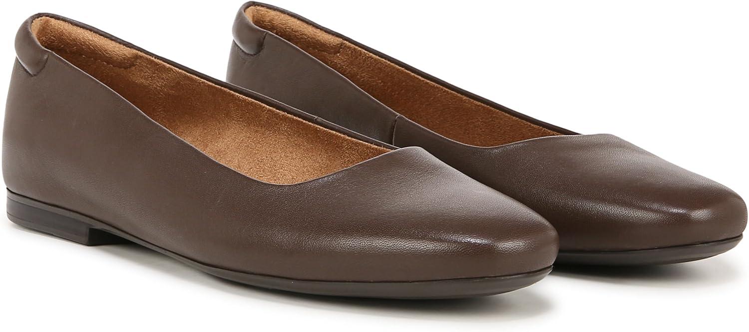 imageNaturalizer Womens KellyBallet FlatChocolate Bar Brown Leather