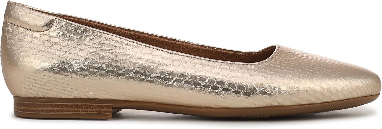 imageNaturalizer Womens KellyBallet FlatLight Champagne Snake