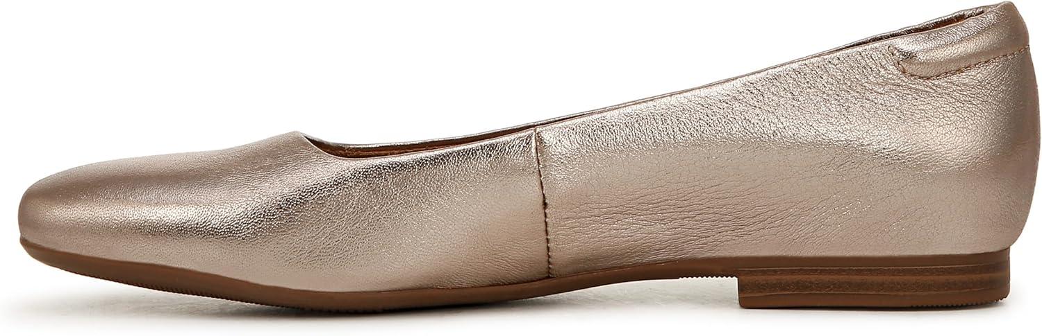 imageNaturalizer Womens KellyBallet FlatWarm Silver Leather