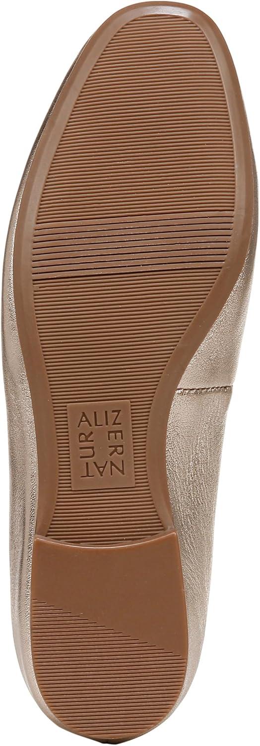 imageNaturalizer Womens KellyBallet FlatWarm Silver Leather