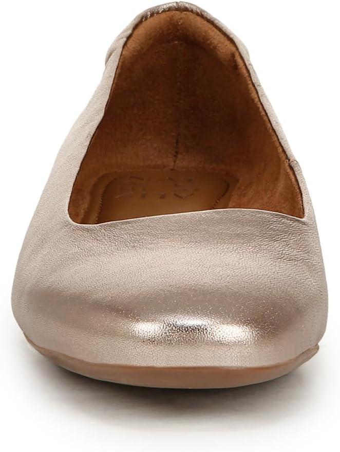 imageNaturalizer Womens KellyBallet FlatWarm Silver Leather