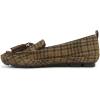 imageNaturalizer Womens Betsy Driving Style LoaferOlive Houdstooth Suede