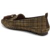 imageNaturalizer Womens Betsy Driving Style LoaferOlive Houdstooth Suede