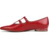 imageNaturalizer Womens Brigitte Mary Jane FlatCrimson Red