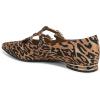 imageNaturalizer Womens Brigitte Mary Jane FlatDark Brown Leopard Print