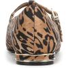 imageNaturalizer Womens Brigitte Mary Jane FlatDark Brown Leopard Print