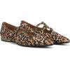 imageNaturalizer Womens Brigitte Mary Jane FlatDark Brown Leopard Print