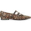 imageNaturalizer Womens Brigitte Mary Jane FlatDark Brown Leopard Print