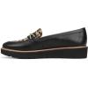 imageNaturalizer Womens Elin Loafer FlatBlackLeopard Faux Leather