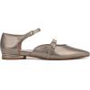 imageNaturalizer Womens Harmony Mary Jane FlatPatina Pewter Leather