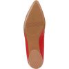 imageNaturalizer Womens Havana Pointed Toe Slip On Dress Ballet FlatCrantini Red Leather