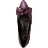 imageNaturalizer Womens Havana Pointed Toe Slip On Dress Ballet FlatDeep Plum Purple Bow