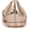 imageNaturalizer Womens Havana Pointed Toe Slip On Dress Ballet FlatRose Gold Leather