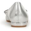imageNaturalizer Womens Havana Pointed Toe Slip On Dress Ballet FlatSilver Bow