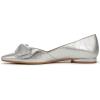 imageNaturalizer Womens Havana Pointed Toe Slip On Dress Ballet FlatSilver Bow