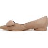 imageNaturalizer Womens Havana Pointed Toe Slip On Dress Ballet FlatTaupe Bow