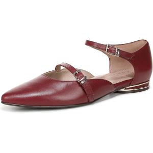 imageNaturalizer Womens Harmony Mary Jane FlatCranberry Red Leather