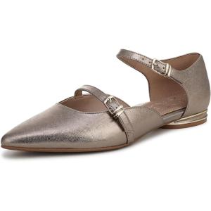 imageNaturalizer Womens Harmony Mary Jane FlatPatina Pewter Leather