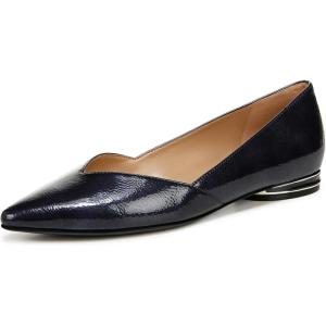 imageNaturalizer Womens Havana Pointed Toe Slip On Dress Ballet FlatMidnight Blue Patent