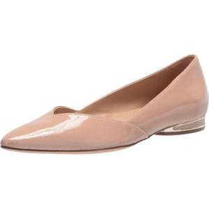 imageNaturalizer Womens Havana Pointed Toe Slip On Dress Ballet FlatNude Patent