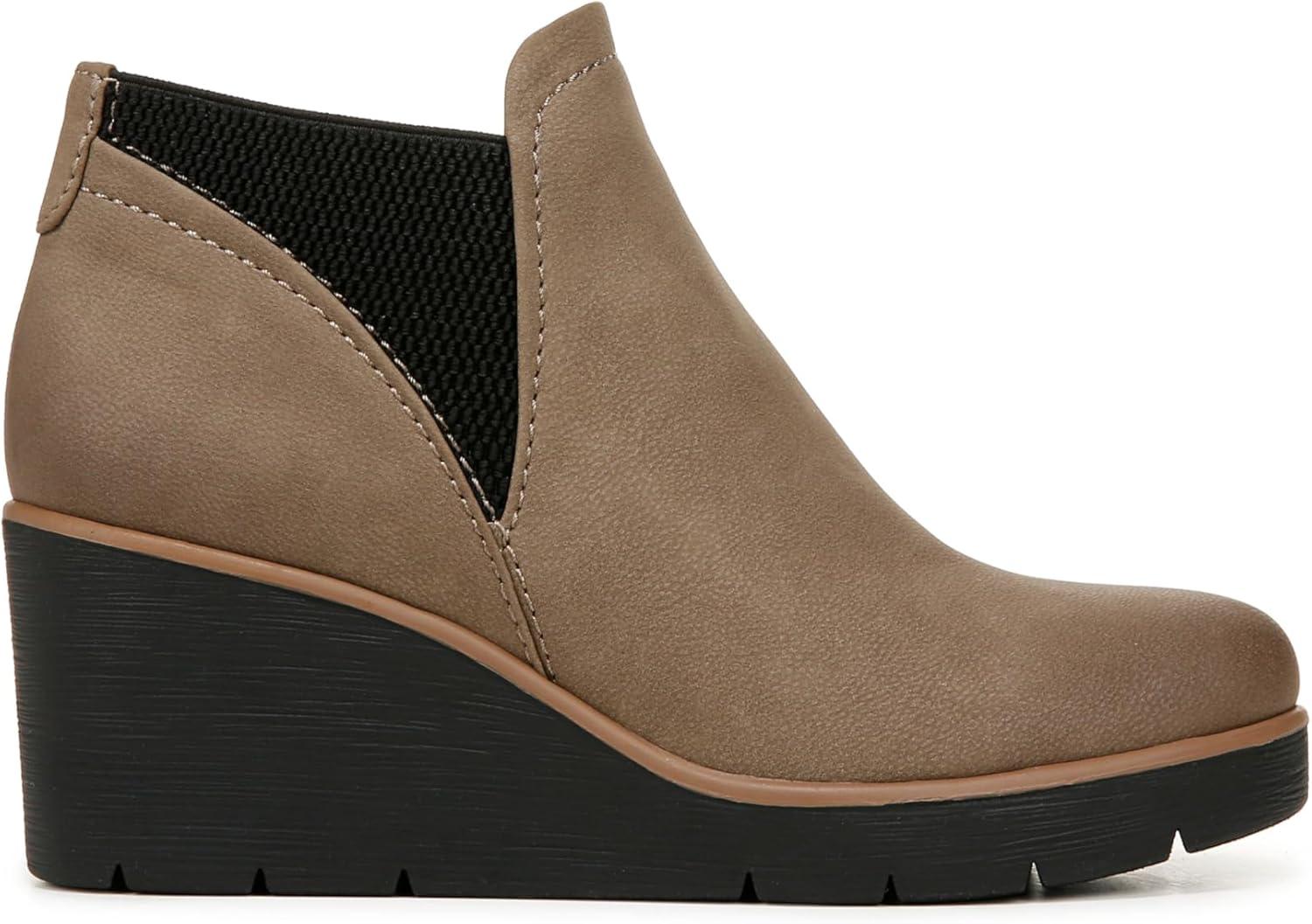 imageNaturalizer SOUL Womens Affirm Water Resistant Wedge Ankle Bootie Taupe 8 M