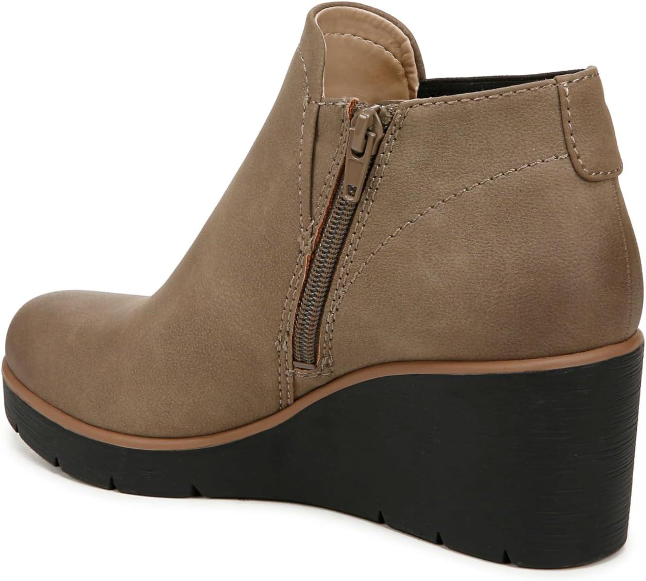 imageNaturalizer SOUL Womens Affirm Water Resistant Wedge Ankle Bootie Taupe 8 M