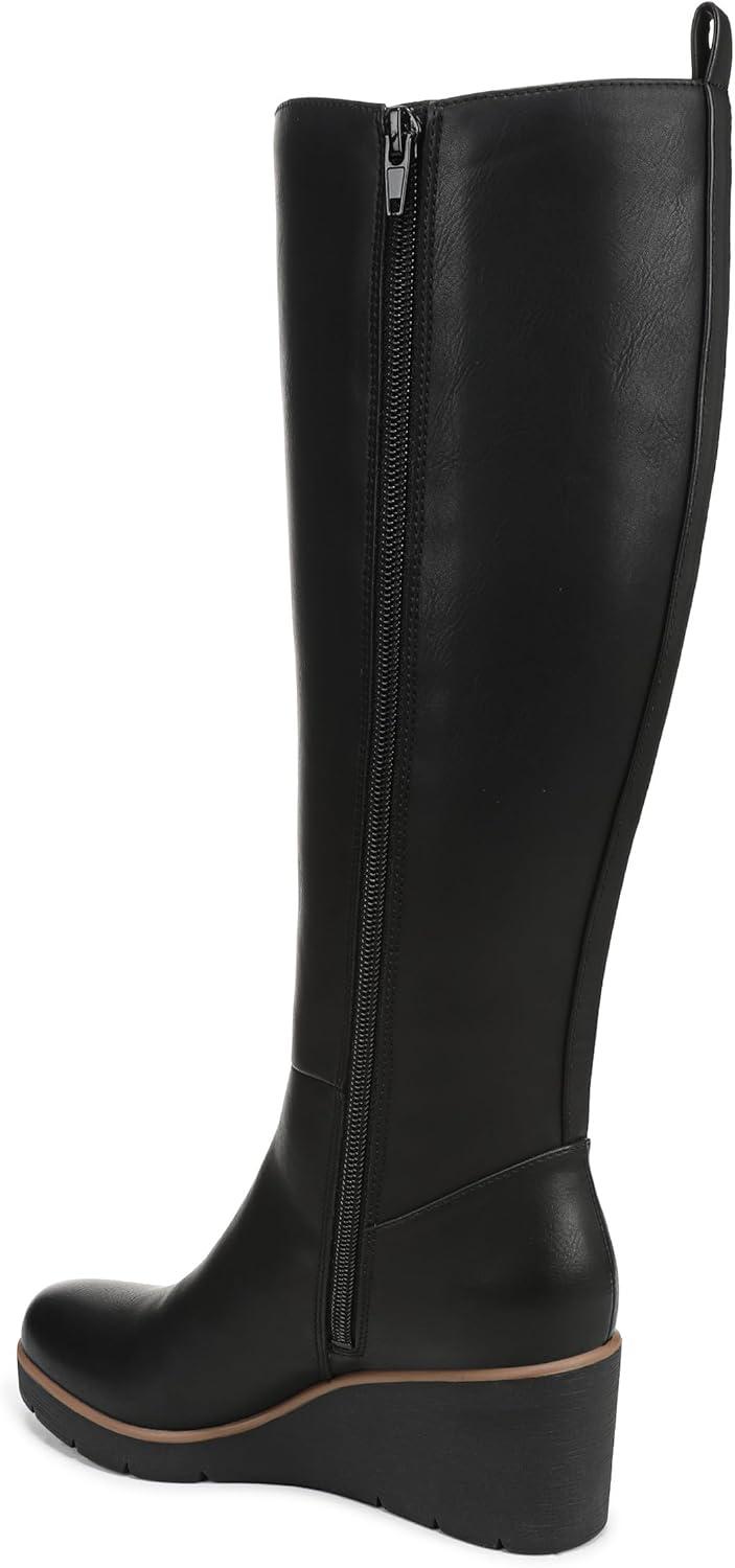 imageNaturalizer Soul Womens Adrian Wedge Tall BootBlack Smooth