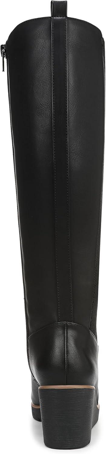 imageNaturalizer Soul Womens Adrian Wedge Tall BootBlack Smooth