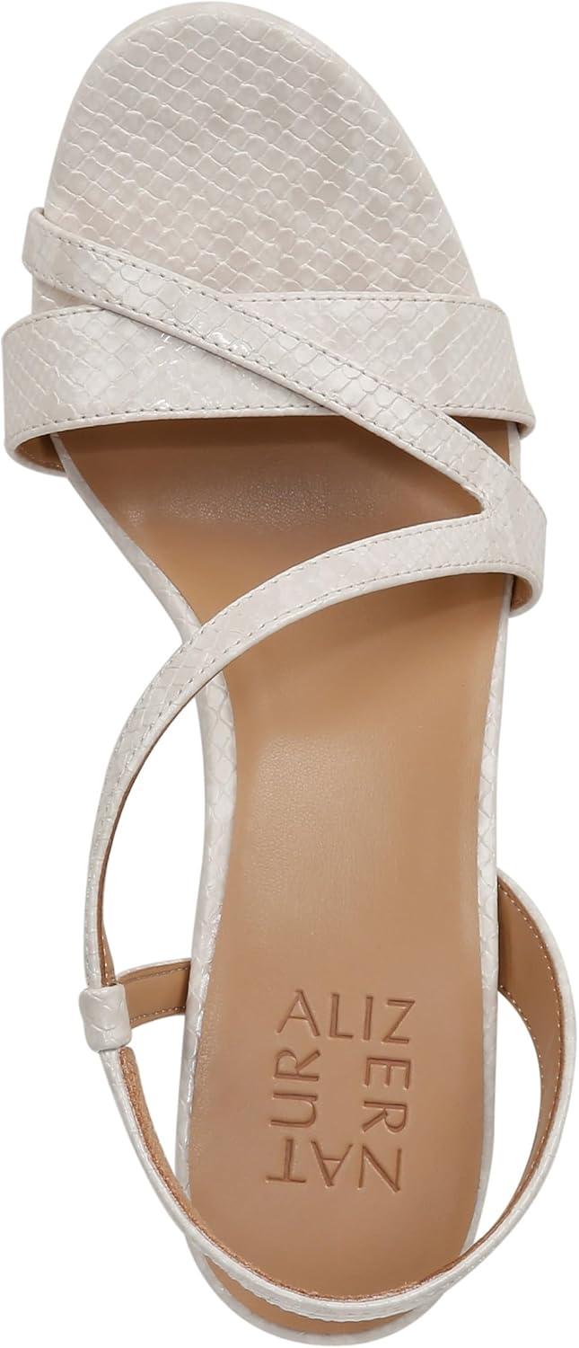 imageNaturalizer Womens Abby Heeled SandalBeige Snake Pattern