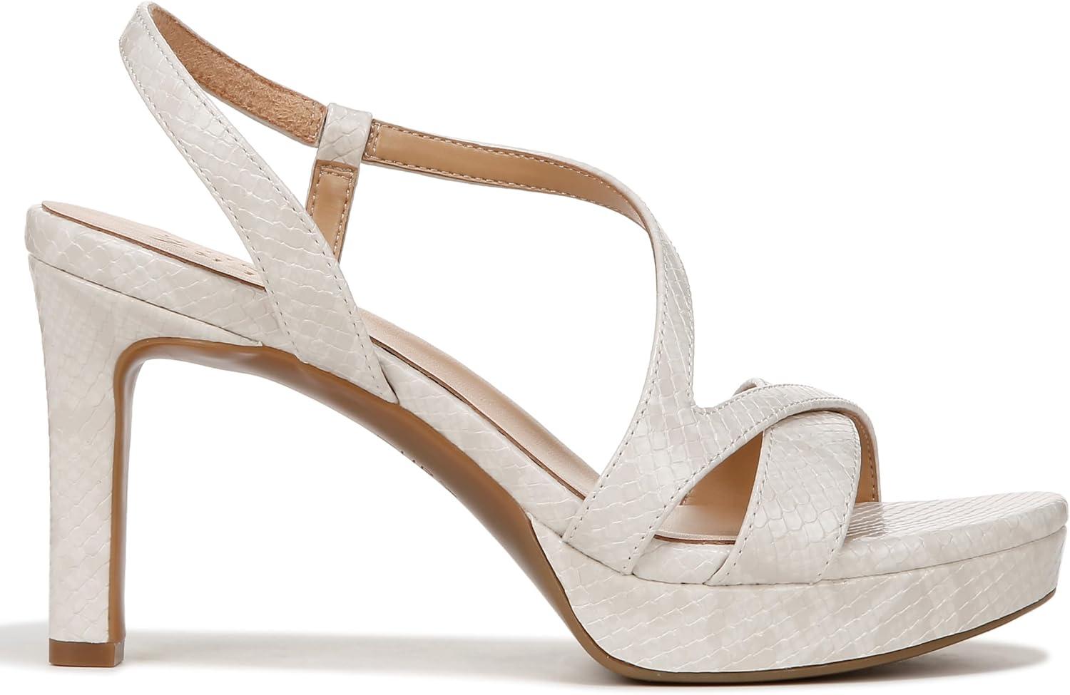 imageNaturalizer Womens Abby Heeled SandalBeige Snake Pattern