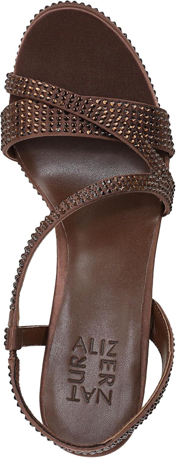 imageNaturalizer Womens Abby Heeled SandalChocolate Satin