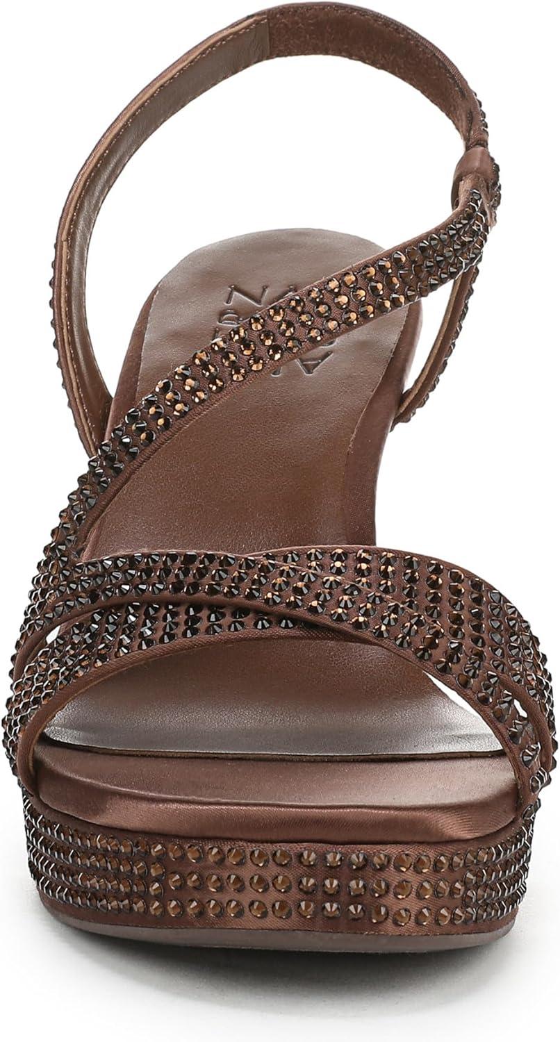 imageNaturalizer Womens Abby Heeled SandalChocolate Satin