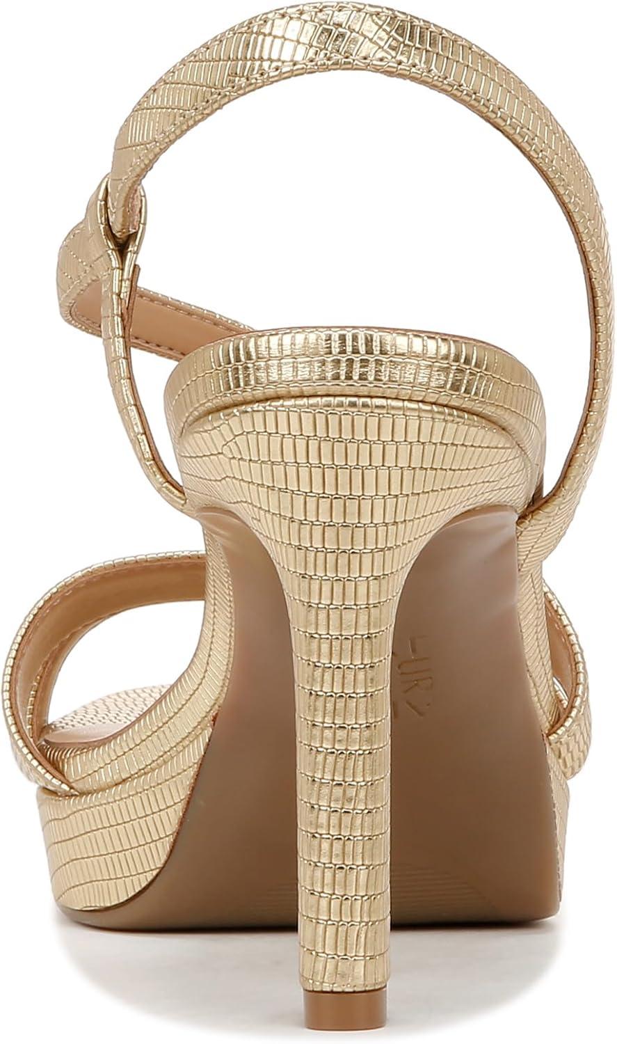 imageNaturalizer Womens Abby Heeled SandalDark Gold Faux Leather