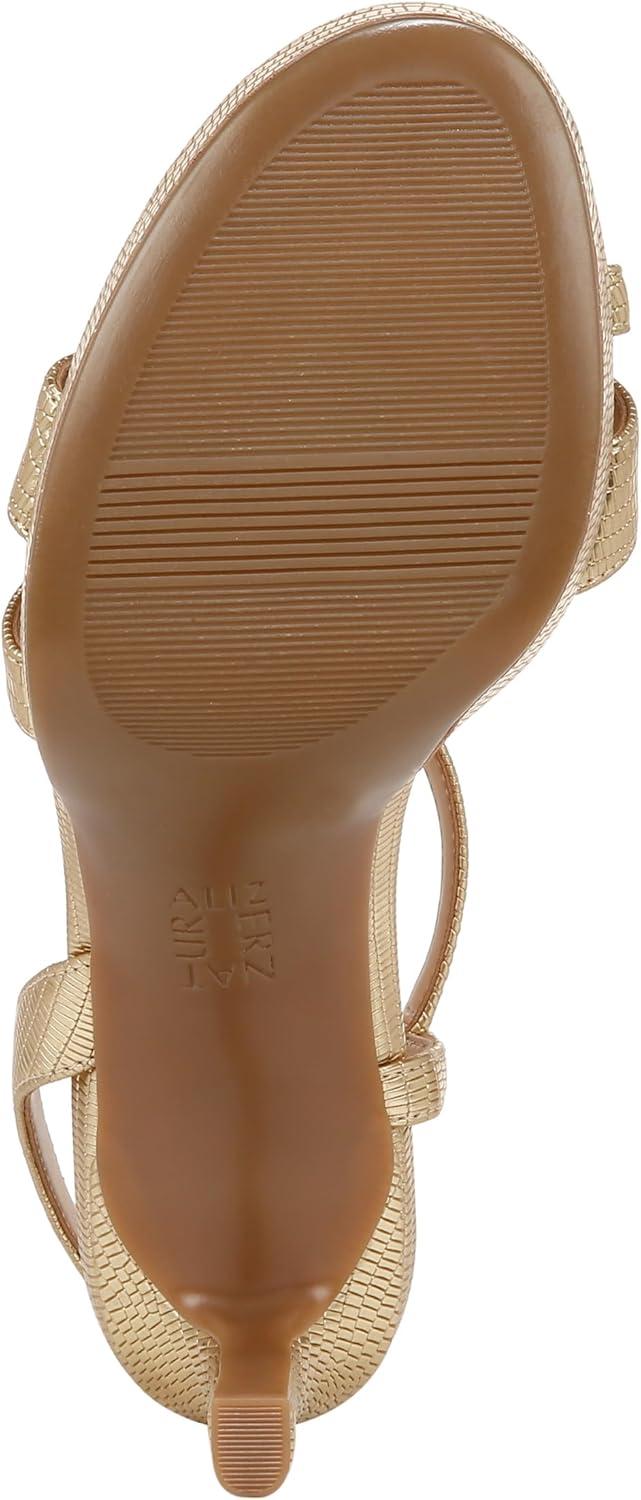 imageNaturalizer Womens Abby Heeled SandalDark Gold Faux Leather