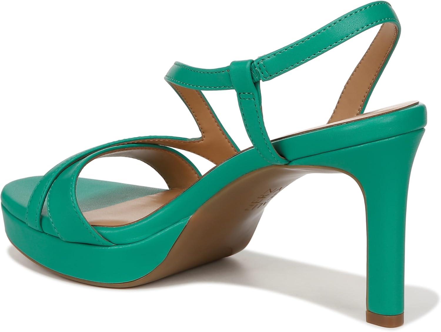 imageNaturalizer Womens Abby Heeled SandalJade Green Smooth