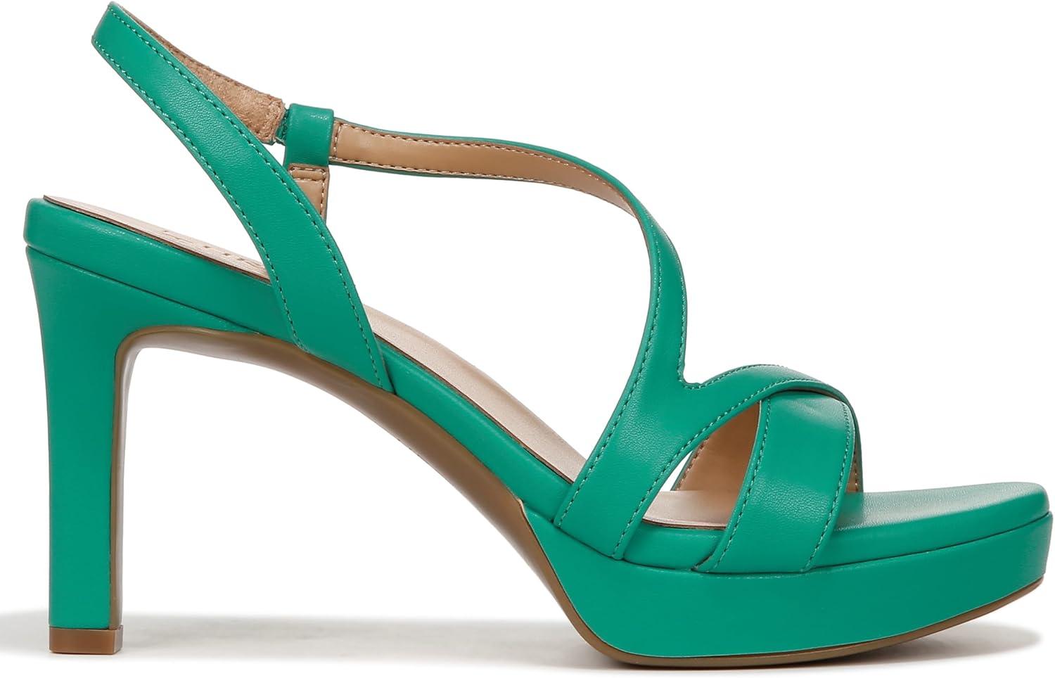 imageNaturalizer Womens Abby Heeled SandalJade Green Smooth