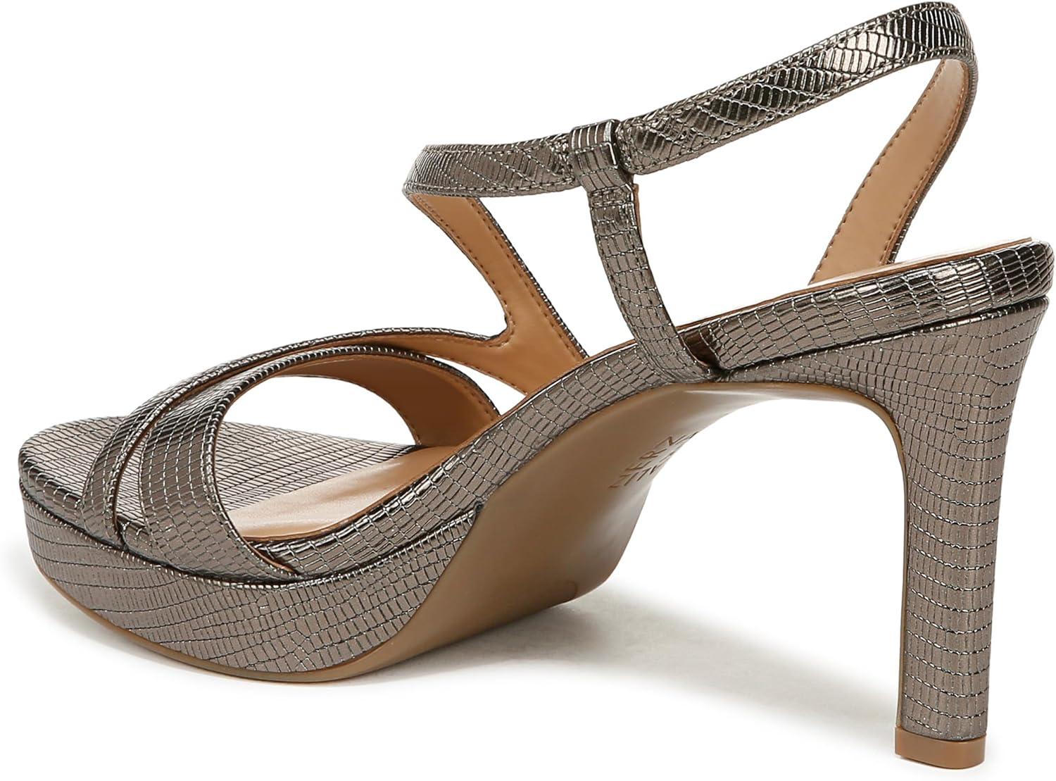 imageNaturalizer Womens Abby Heeled SandalPewter Lizard